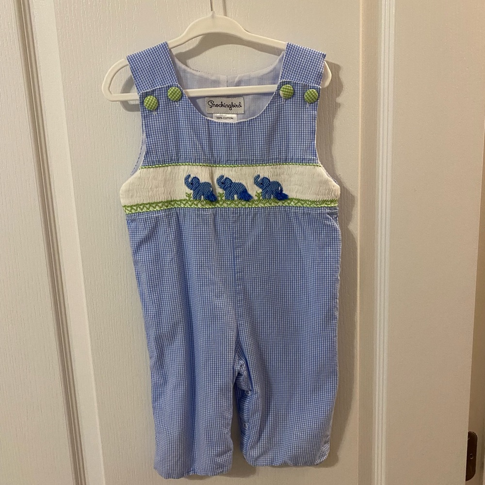 Smocking bird 12 month long all